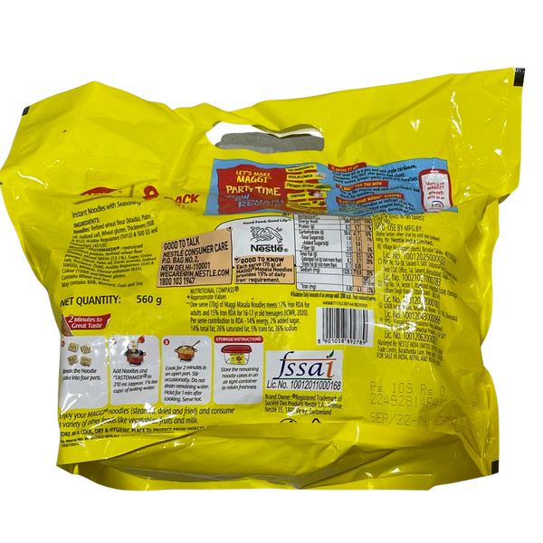 Maggi 2-Minute Noodles Family Pack, 8 Pc