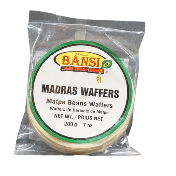 Bansi Madras Wafers, 7oz - jaldi