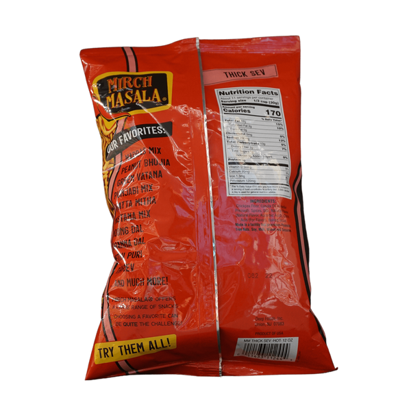Mirch Masala Thick Sev, 12oz - jaldi
