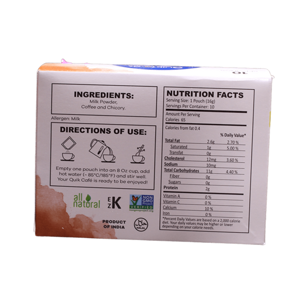 Quik Tea Turmeric Ginger, 240g - jaldi