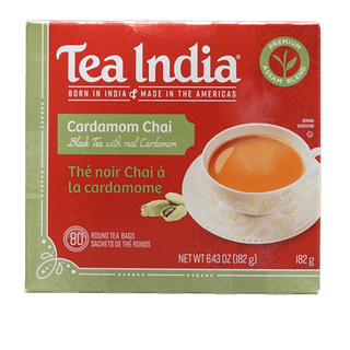 Tea India Cardamom Tea, 182g - jaldi
