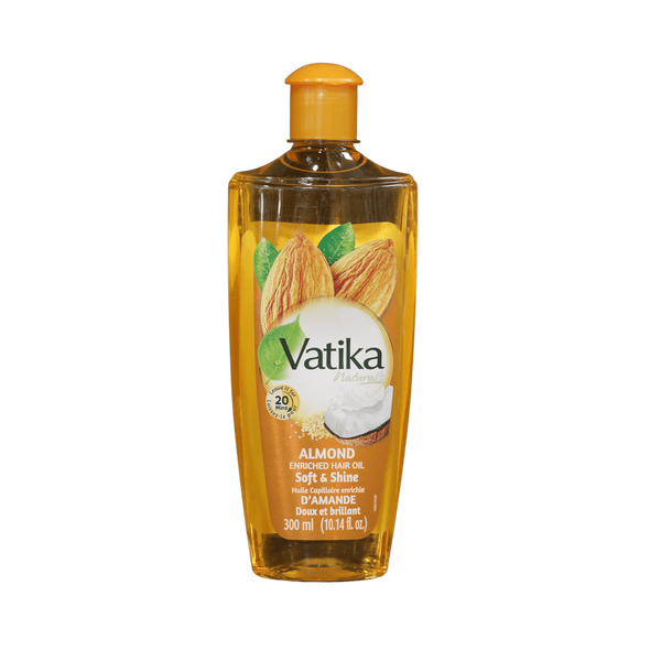 Dabur Vatika Naturals Almond Enriched Oil, 300ml - jaldi