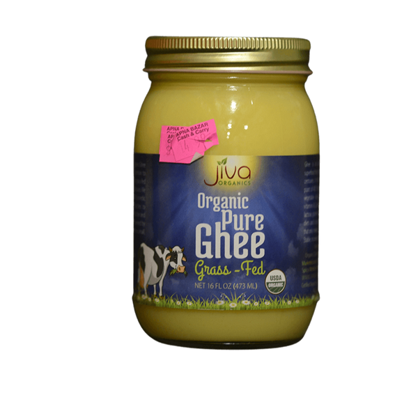 Jiva Organic Pure Ghee 473Ml - jaldi