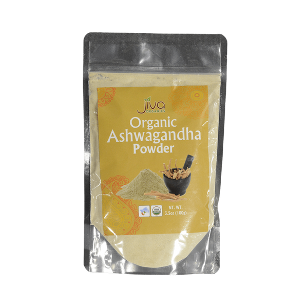 Jiva Organic Ashwagandha Powder, 100g - jaldi
