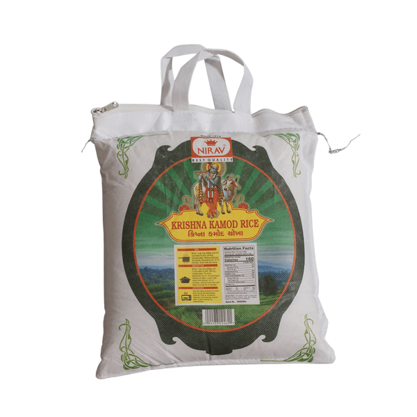 Nirav Krishna Kamod Rice, 10lb - jaldi