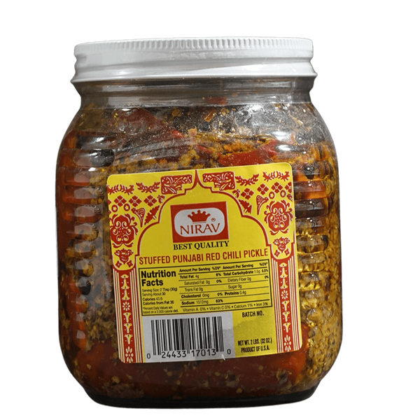 Nirav Extra Hot Mango Pickle, 2lb - jaldi