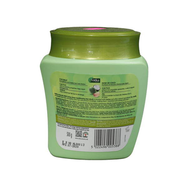 Vatika Wild Cactus Hair Mask, 500ml - jaldi
