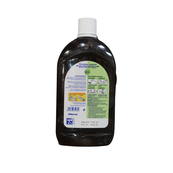 Dettol Antiseptic Liquid, 550ml - jaldi