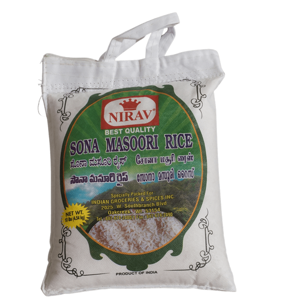 Nirav Sona Masoori, 10lb - jaldi