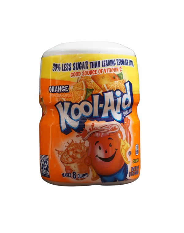 Kool-Aid Sweetened Orange Powdered Drink Mix, 19oz