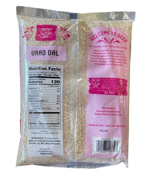 Deep Urad Dal, 4lb