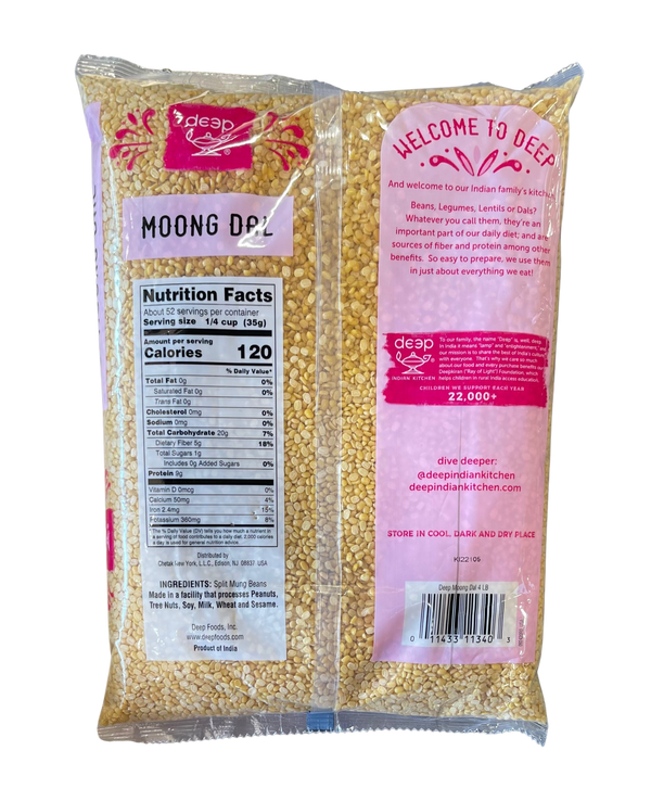 Deep Moong Dal, 4lb