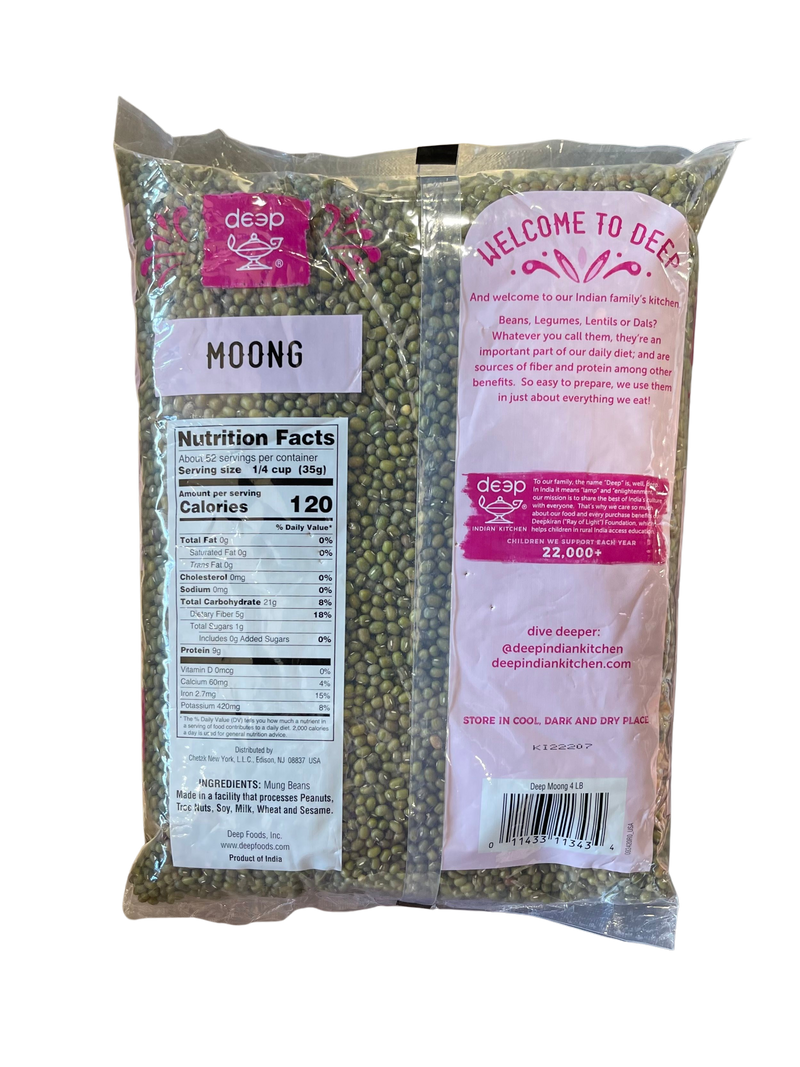 Deep Moong Whole, 4lb