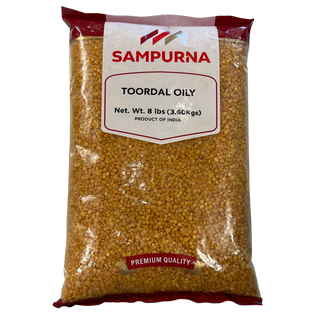 Sampurna Toor Dall Oily, 8 lb