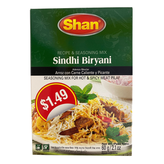 Shan Sindhi Biryani Seasoning Mix, 60 g