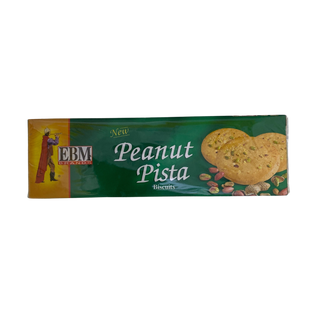 EBM Peanut Pista Biscuits, 112 g
