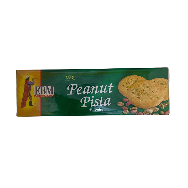 EBM Peanut Pista Biscuits, 112 g