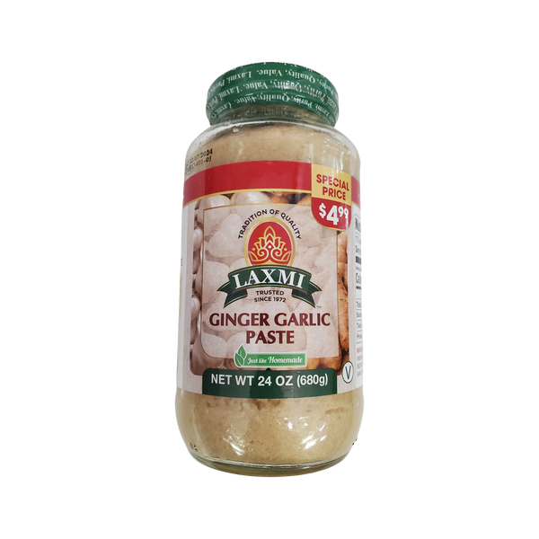 Laxmi Ginger Garlic Paste, 24 oz