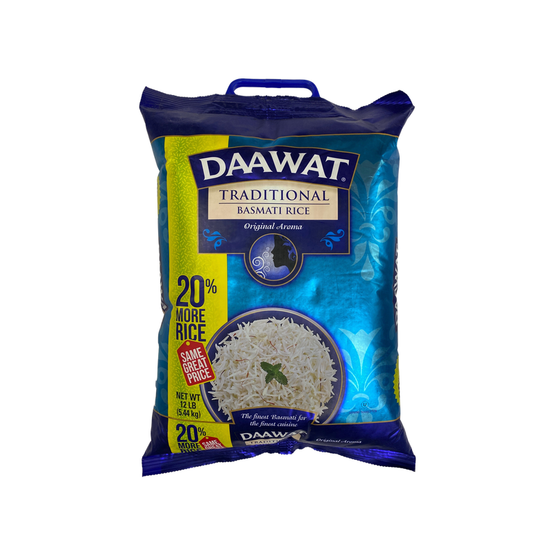 Daawat Basmati Rice Blue Bag, 10 lb