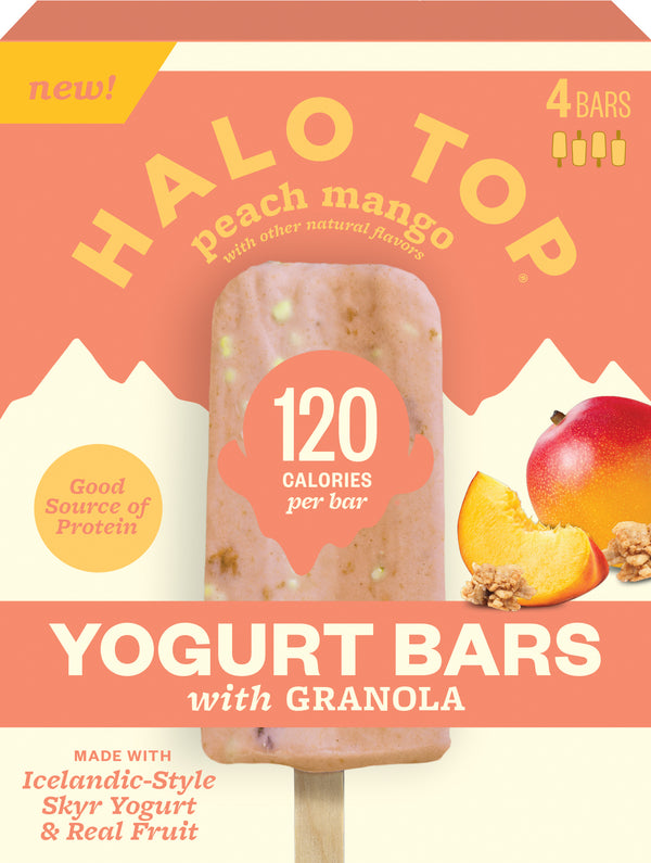 Halo Top Peach Mango Yogurt Bars