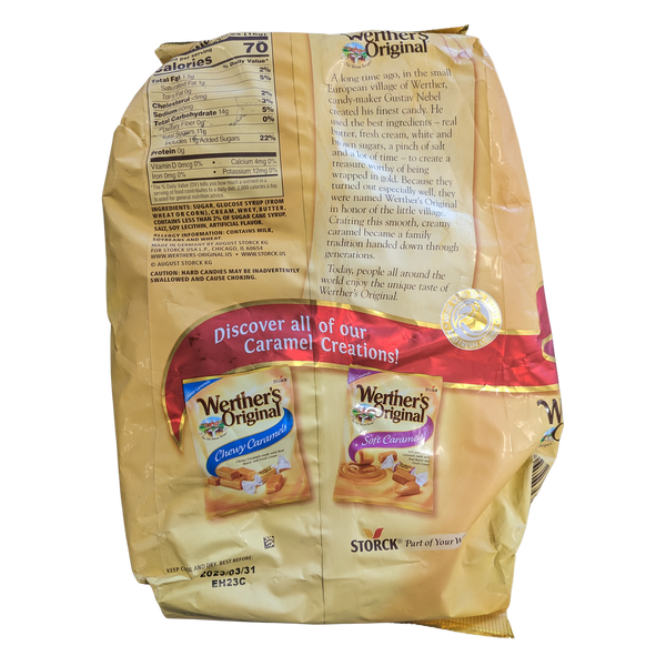 Werthers Original Caramel Hard Candies, 34 oz