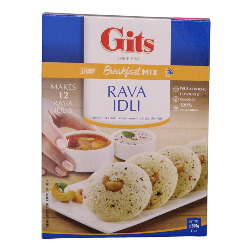 Gits Rava Idli Mix Ready To Cook, 200g