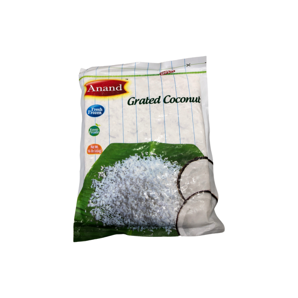 Anand Frozen Grated Coconut, 16 oz