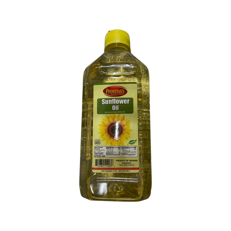 Preema's Sunflower Oil, 2 l