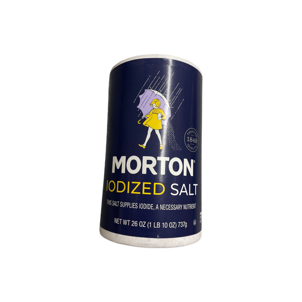 Morton Iodized Salt, 26 oz