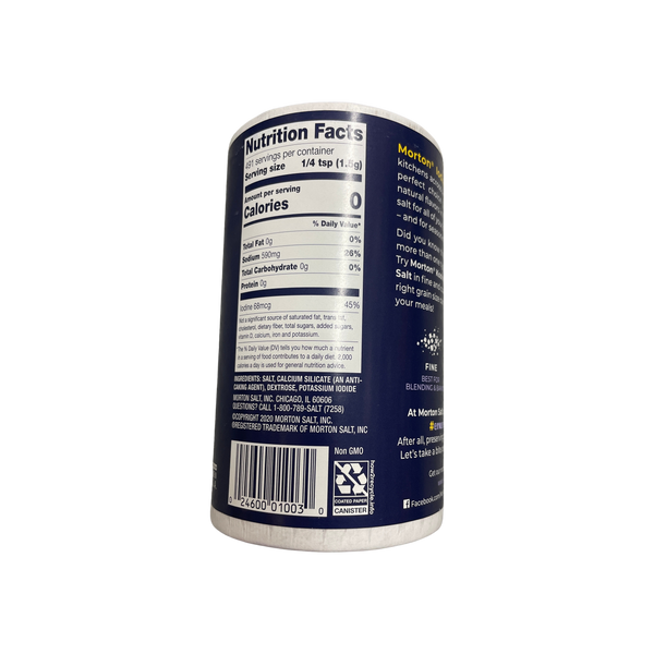 Morton Iodized Salt, 26 oz