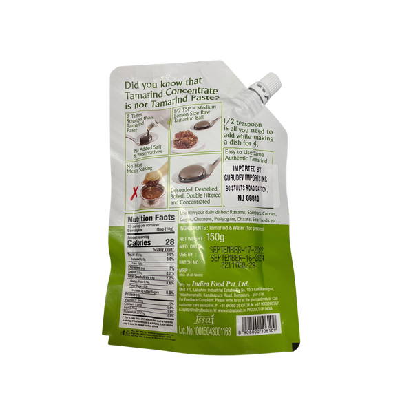 Indira's Tamarind Concentrate, 150 g