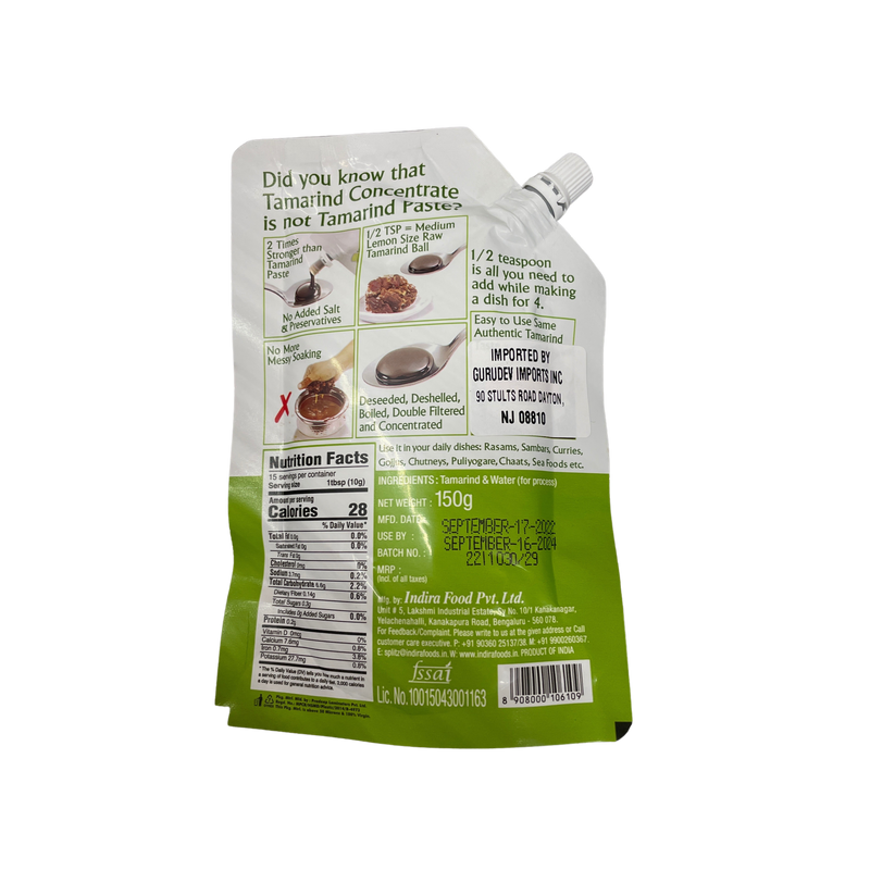 Indira's Tamarind Concentrate, 150 g