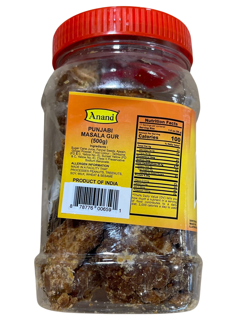 Anand Punjabi Masala Gur, 500g