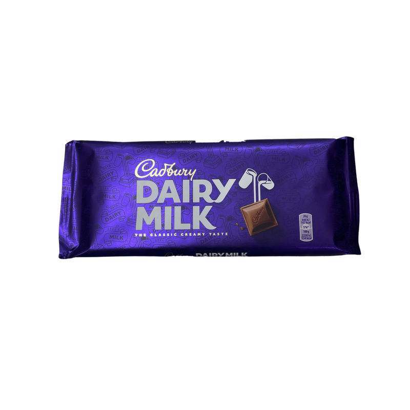 Cadbury Dairy Milk Chocolate Bar, 110 g