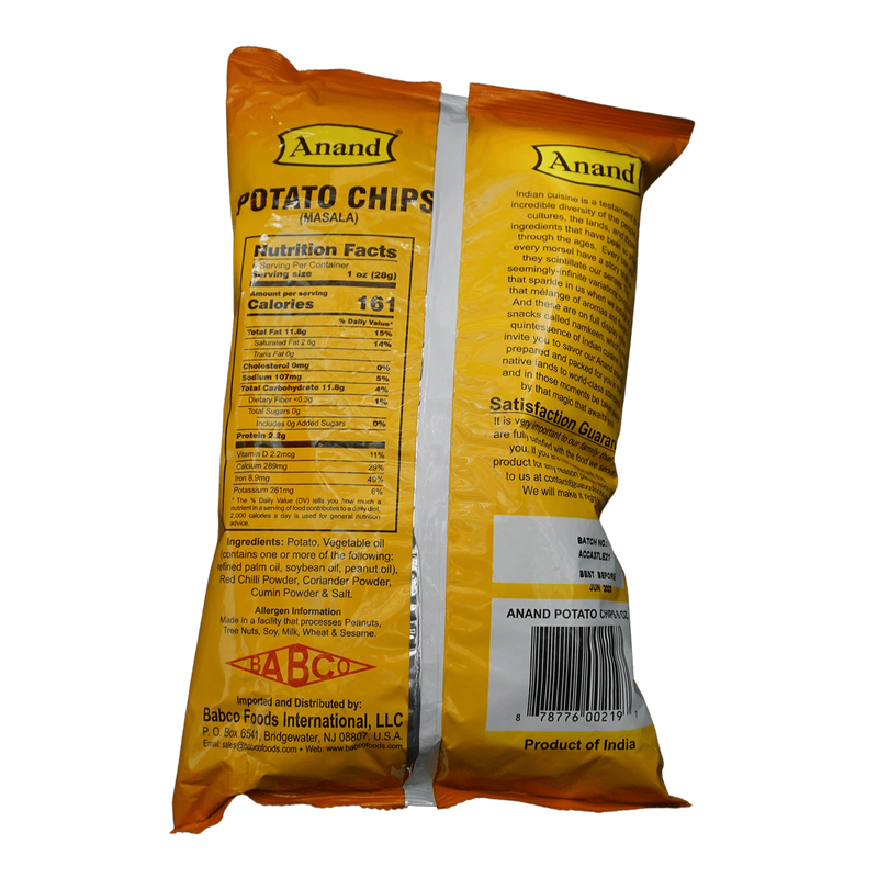 Anand Potato Chips Masala, 200g - jaldi