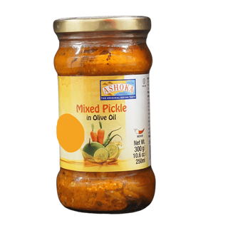 Ashoka Mixed Pickle In Olive Oil, 300g - jaldi