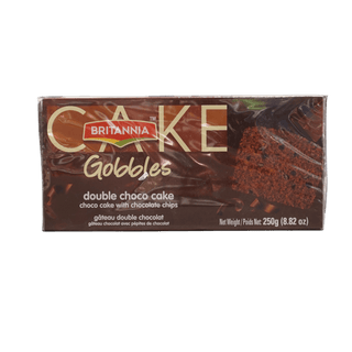 Britannia Gobbles Double Choco Cake, 250g - jaldi