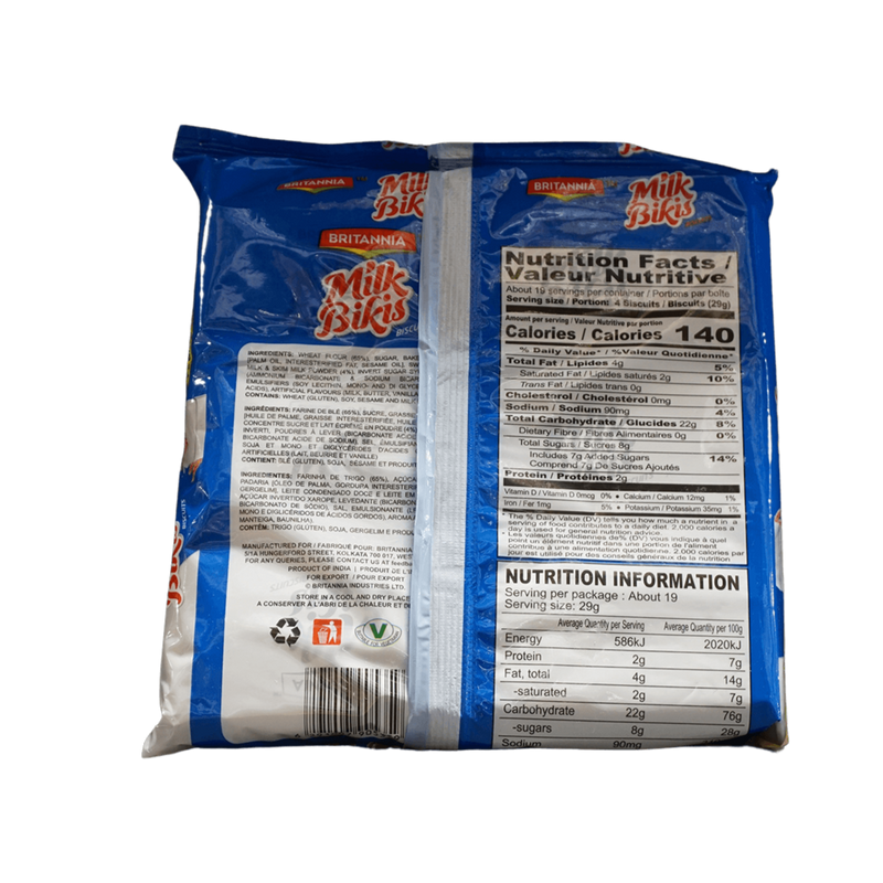 Britannia Milk Bikis Cookies, 540g - jaldi