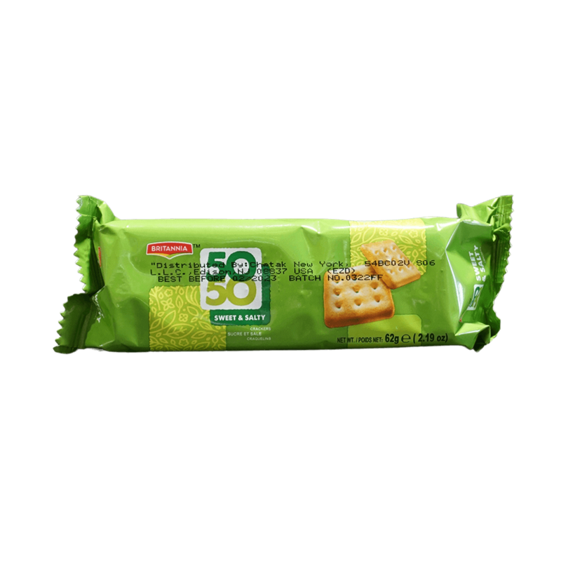 Britannia 50 50 Sweet and Salty Cookies, 62g - jaldi