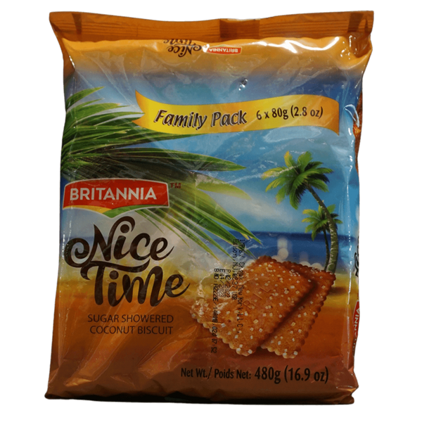 Britannia Nice Time Coconut Biscuits, 480g - jaldi