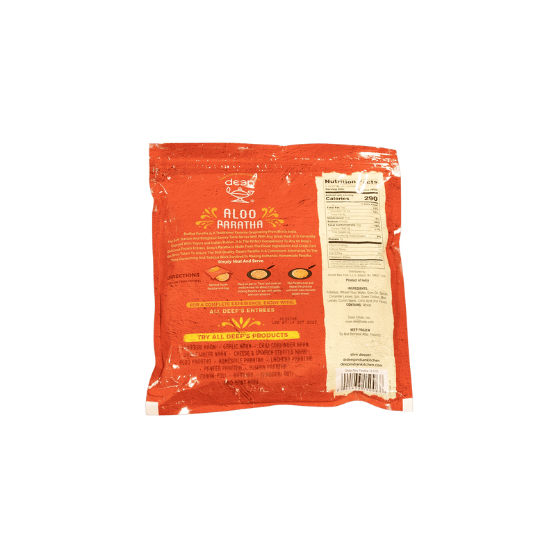 Deep Aloo Paratha, 13.5oz - jaldi