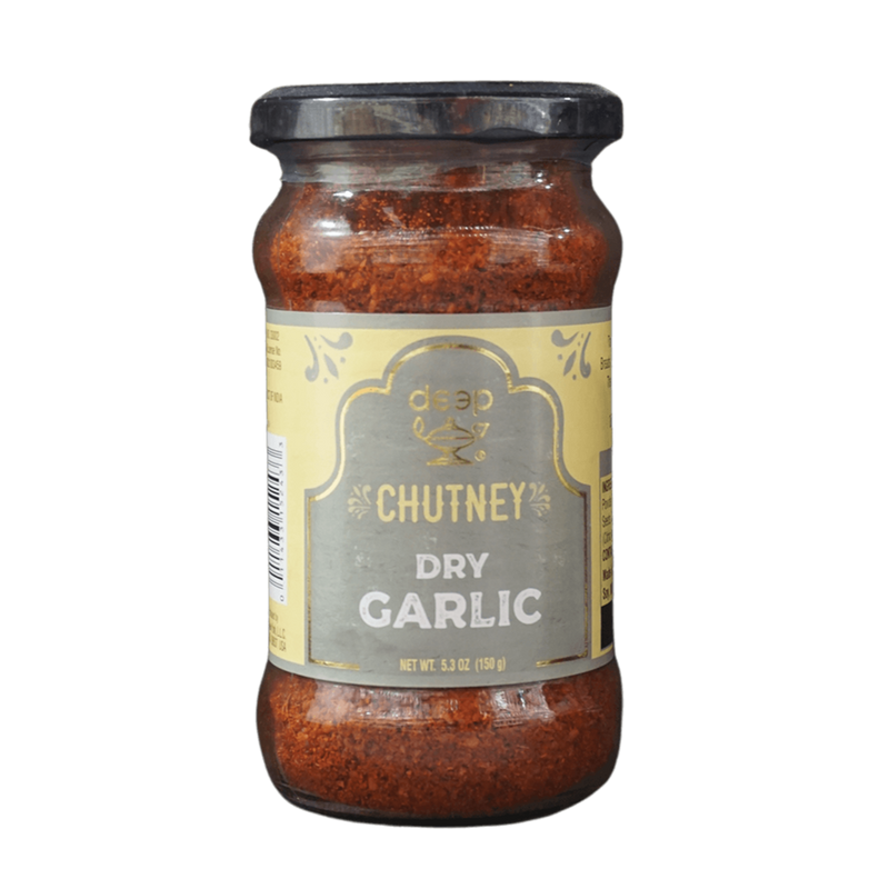 Deep Dry Garlic Chutney, 150g - jaldi