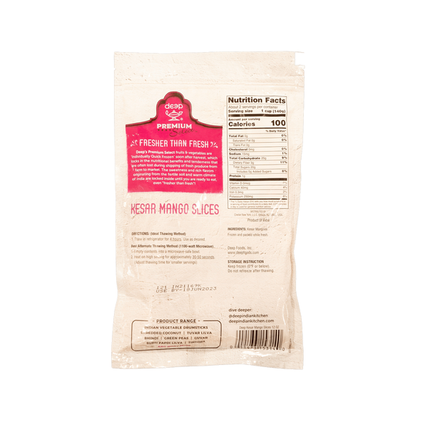 Deep Mango Slices, 12oz - jaldi