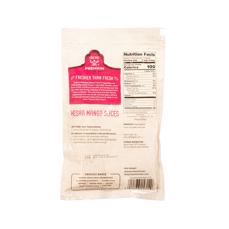 Deep Mango Slices, 12oz - jaldi