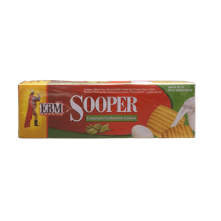 EBM Sooper Cardamom Cookies, 112g - jaldi