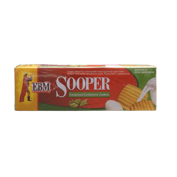 EBM Sooper Cardamom Cookies, 112g - jaldi