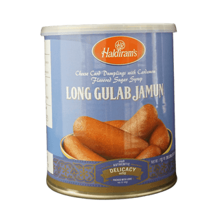 Haldiram's Long Gulab Jamun, 1kg - jaldi