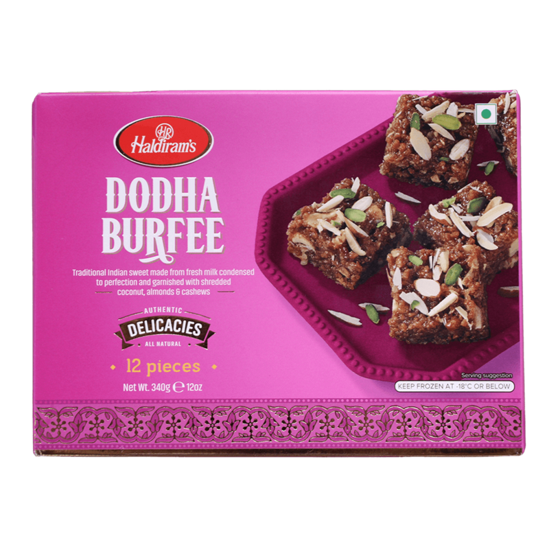 Haldiram's Frozen Dodha Burfi, 340g - jaldi