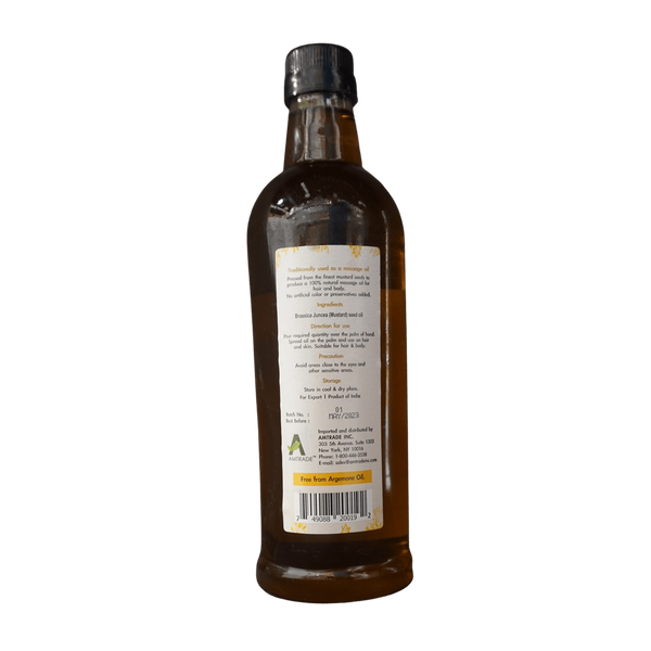 India's Nature Mustard Oil, 1l - jaldi