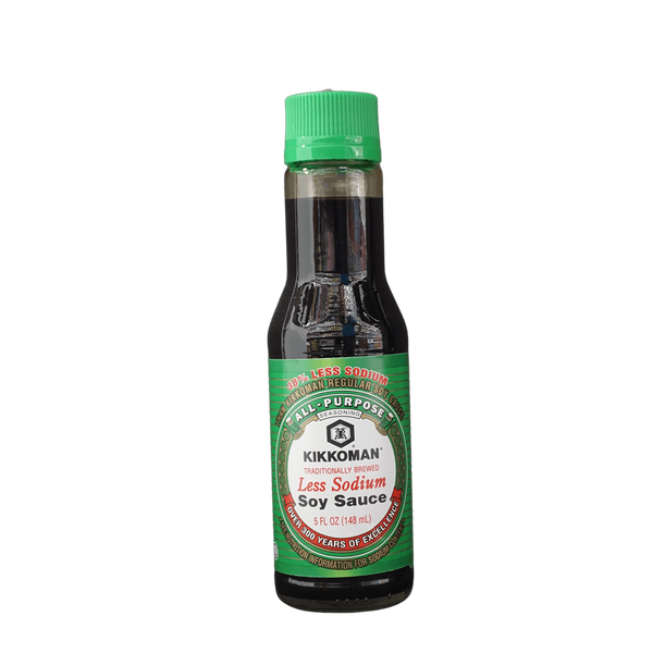 Kikkoman Less Sodium Soy Sauce, 5floz - jaldi